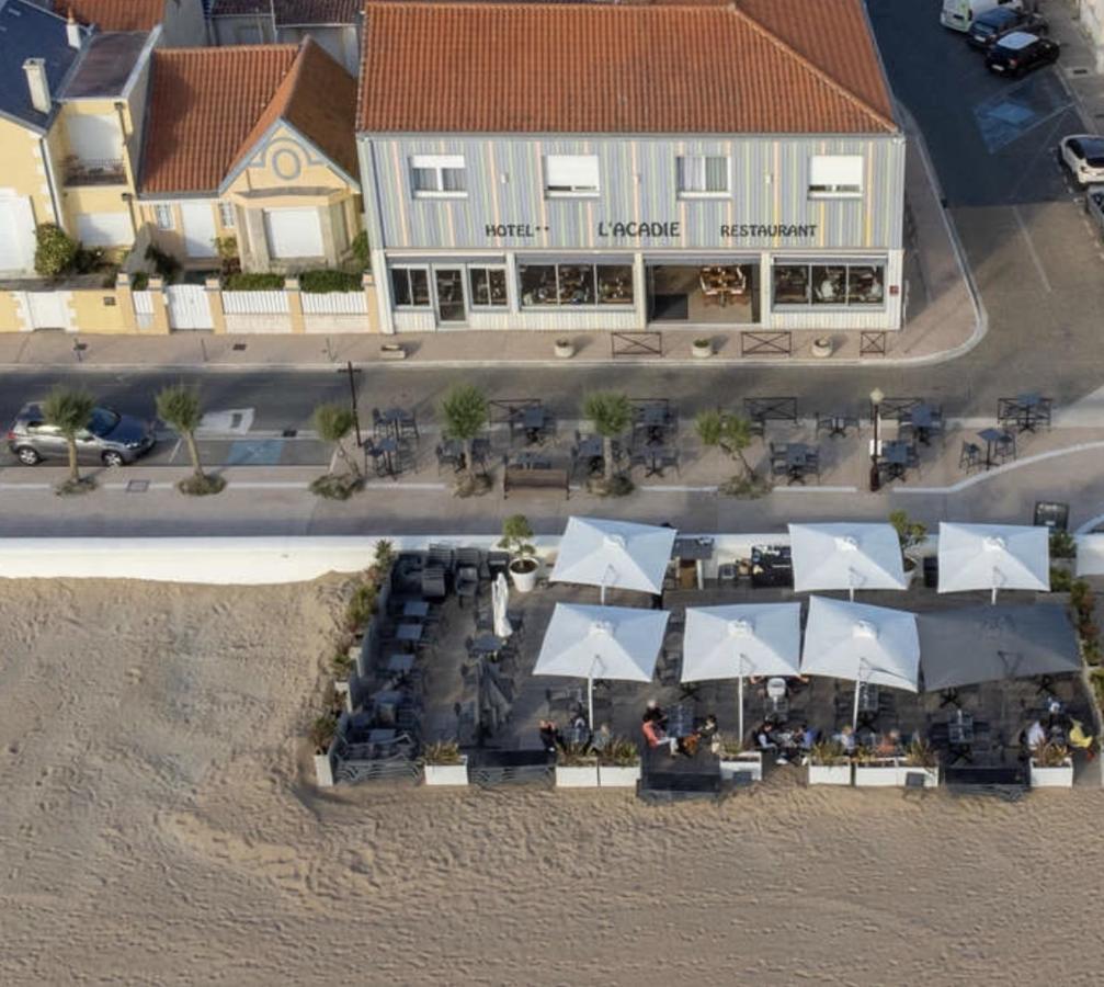 Acadie Saint Victor - Hotel Restaurant - Face Mer - Chatelaillon Plage Exterior photo